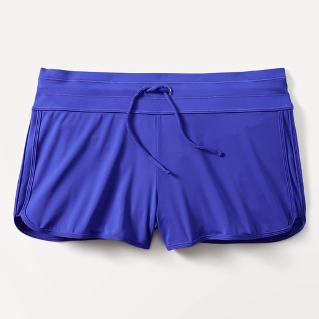 Nwt Athleta Surge Swim Short Large. Varsity